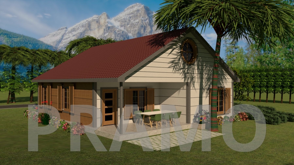 150 M2 TEK KATLI ÇELİK EV