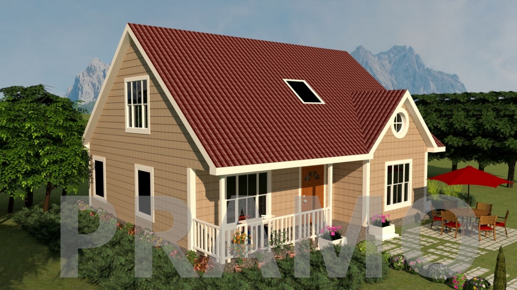 158 M2 ÇİFT KATLI ÇELİK EV