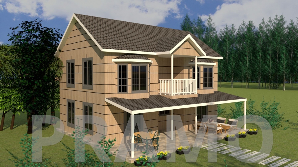 169 M2 ÇİFT KATLI ÇELİK EV