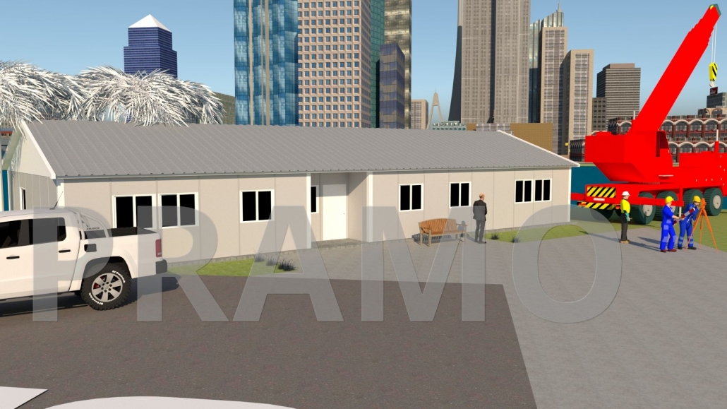 193 M2 TEK KATLI OFİS BİNASI