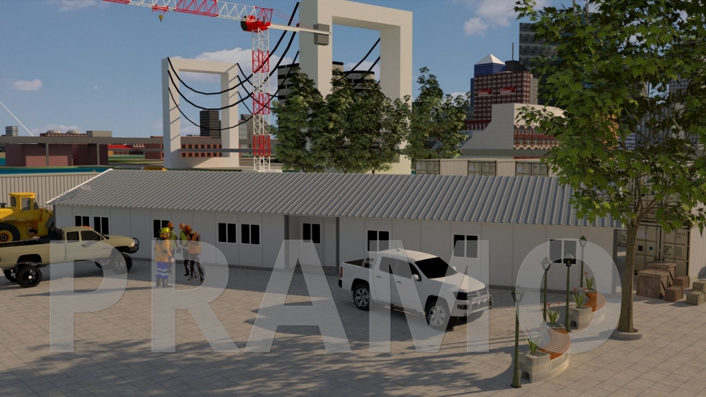 266 M2 TEK KATLI OFİS BİNASI