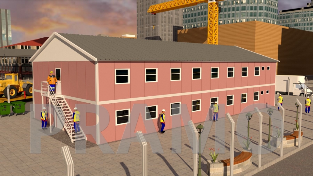 550 M2 ÇİFT KATLI YATAKHANE BİNASI