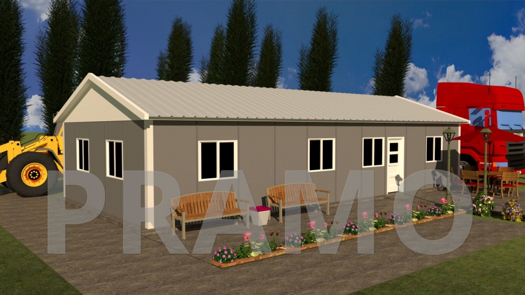 90 M2 TEK KATLI OFİS BİNASI
