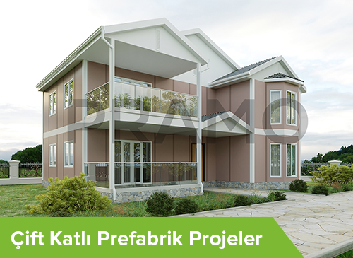 Çift Katlı Prefabrik Evler