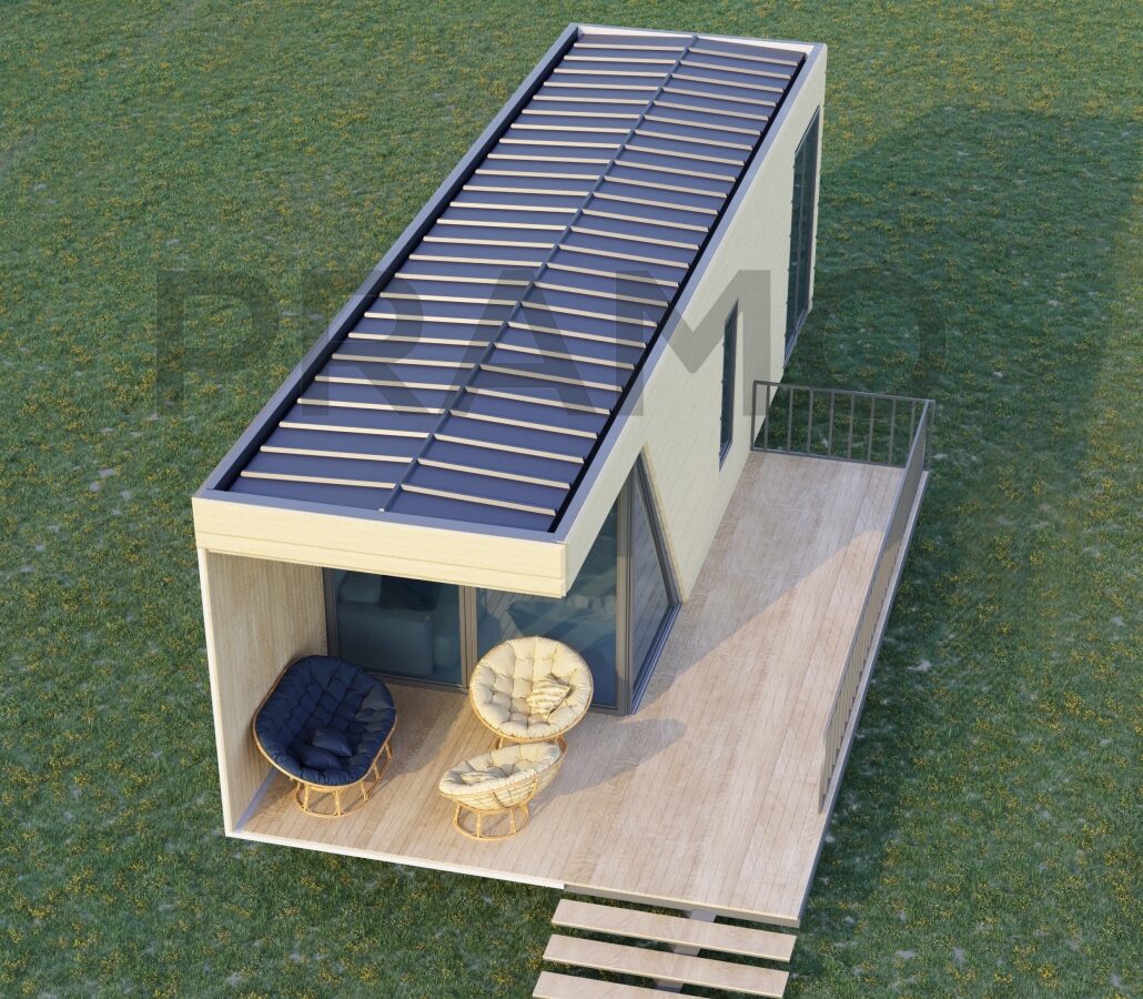 36 M2 TEK KATLI MODÜLER EV