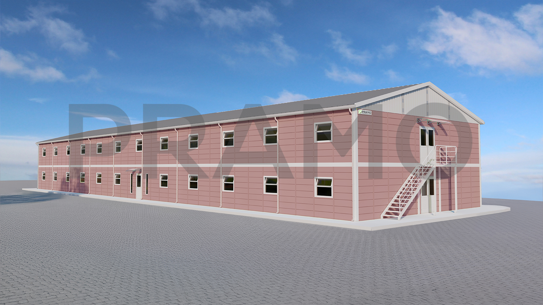 1154m² Öğrenci Yatakhaneleri