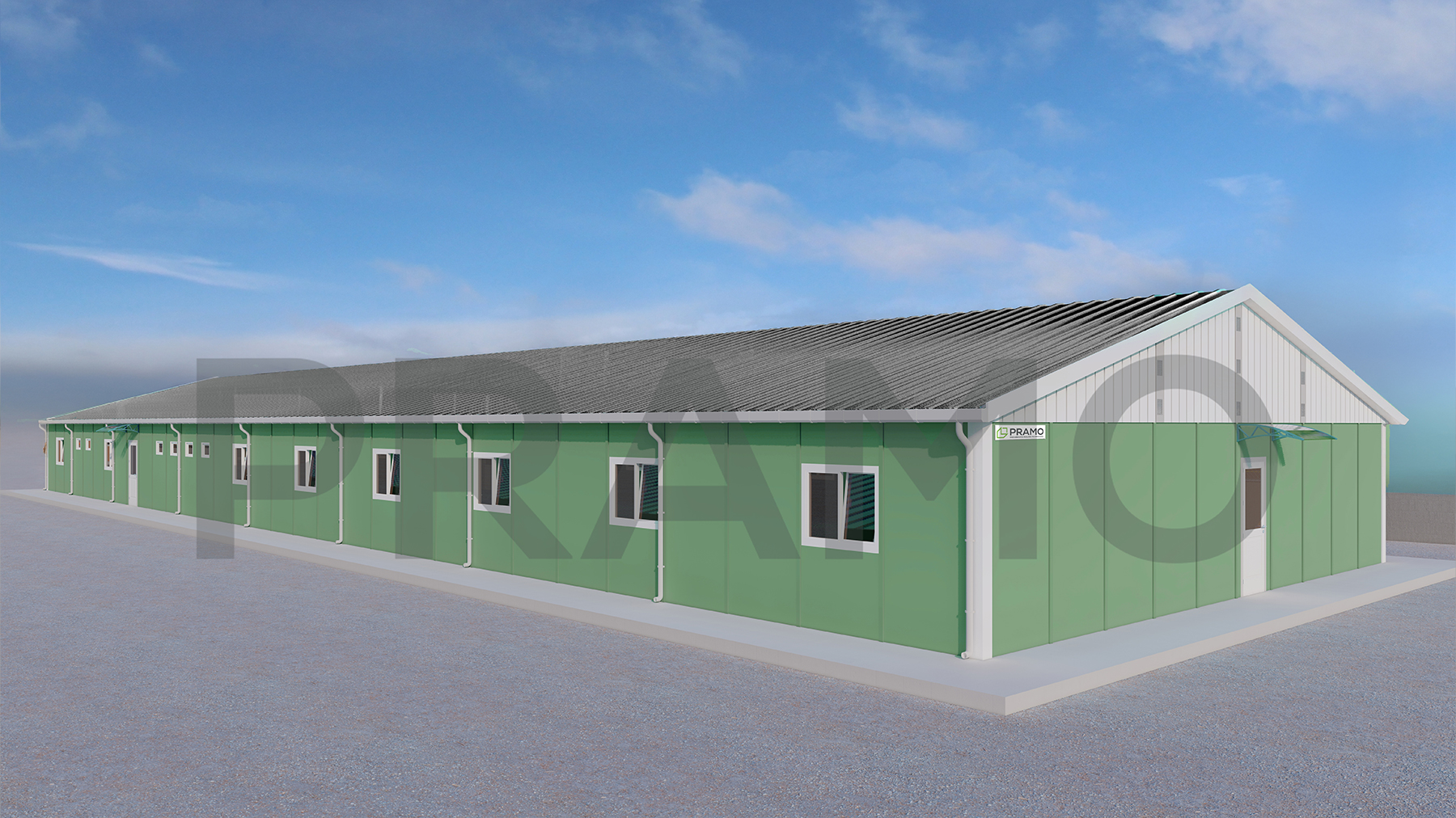 513m² Mühendis Yatakhanesi