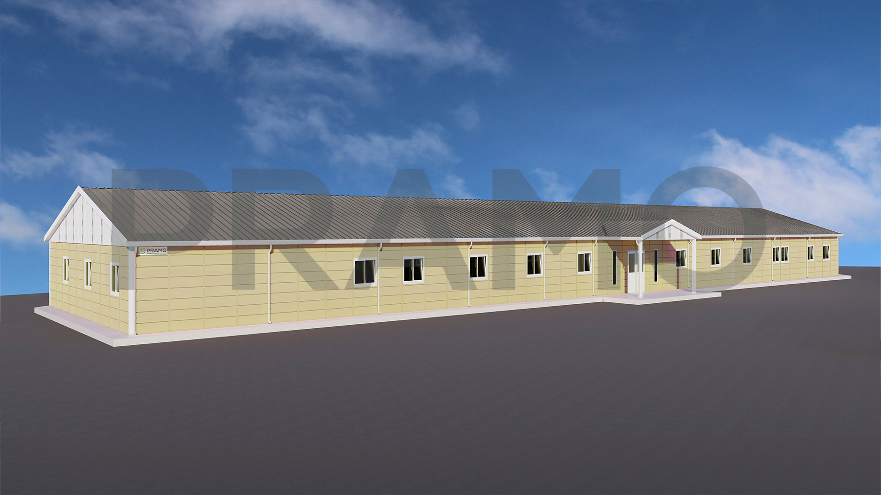 686m² PREFABRİK OFİS