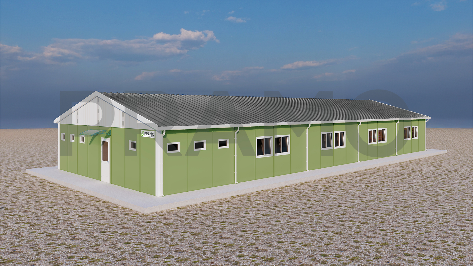 232m² İşci Yatakhanesi